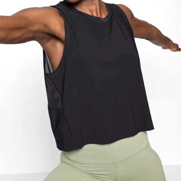 Athleta Ultimate Muscle Tank Camisole Black - Picture 5 of 11